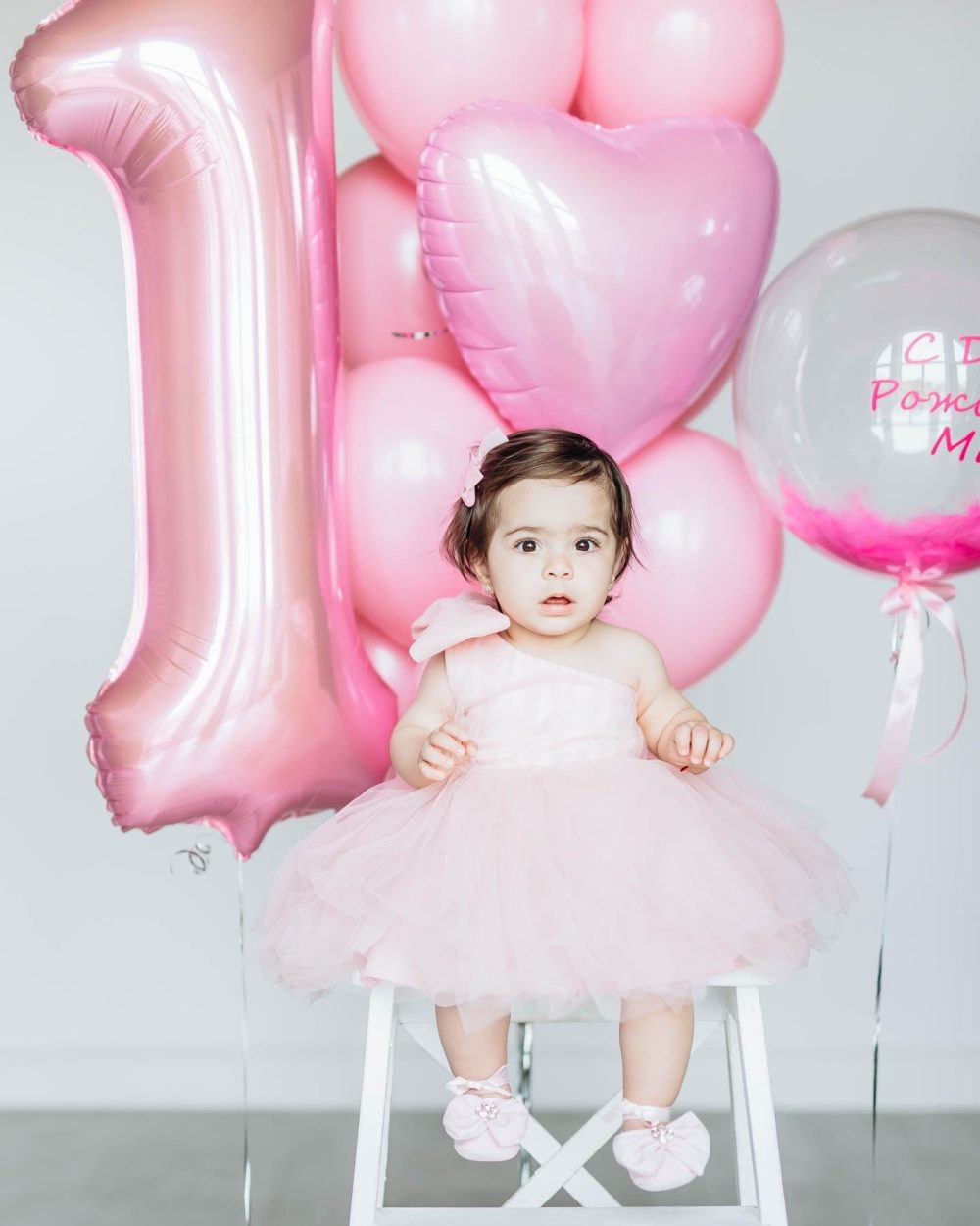 Pink Number 1 Balloon,40Inch Large Light Pink Foil Digital Helium Balloons,Pastel Pink Number 1 Mylar Balloons for Girls Women Birthday Baby Shower Anniversary Princess Party Supplies Decorations - Image 6