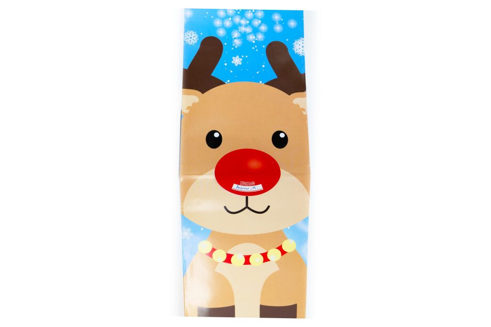 HENBRANDT 1 x Stick the Red Nose on the Reindeer 14pcs Christmas Party Game Rudolph Xmas Family Festive Games Christmas Stocking Filler Party Fillers Activity Game for Boys and Girls - Image 3