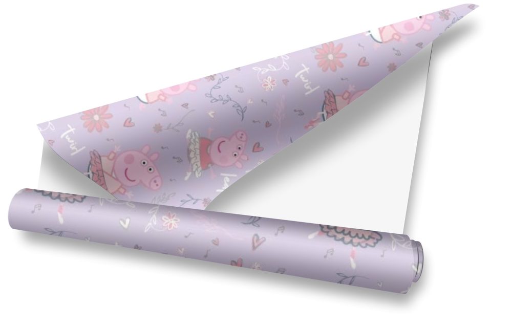 PEPPA PIG 4M ROLLWRAP, WRAPPING PAPER FOR PRESENTS, 4M X 69CM - Image 4