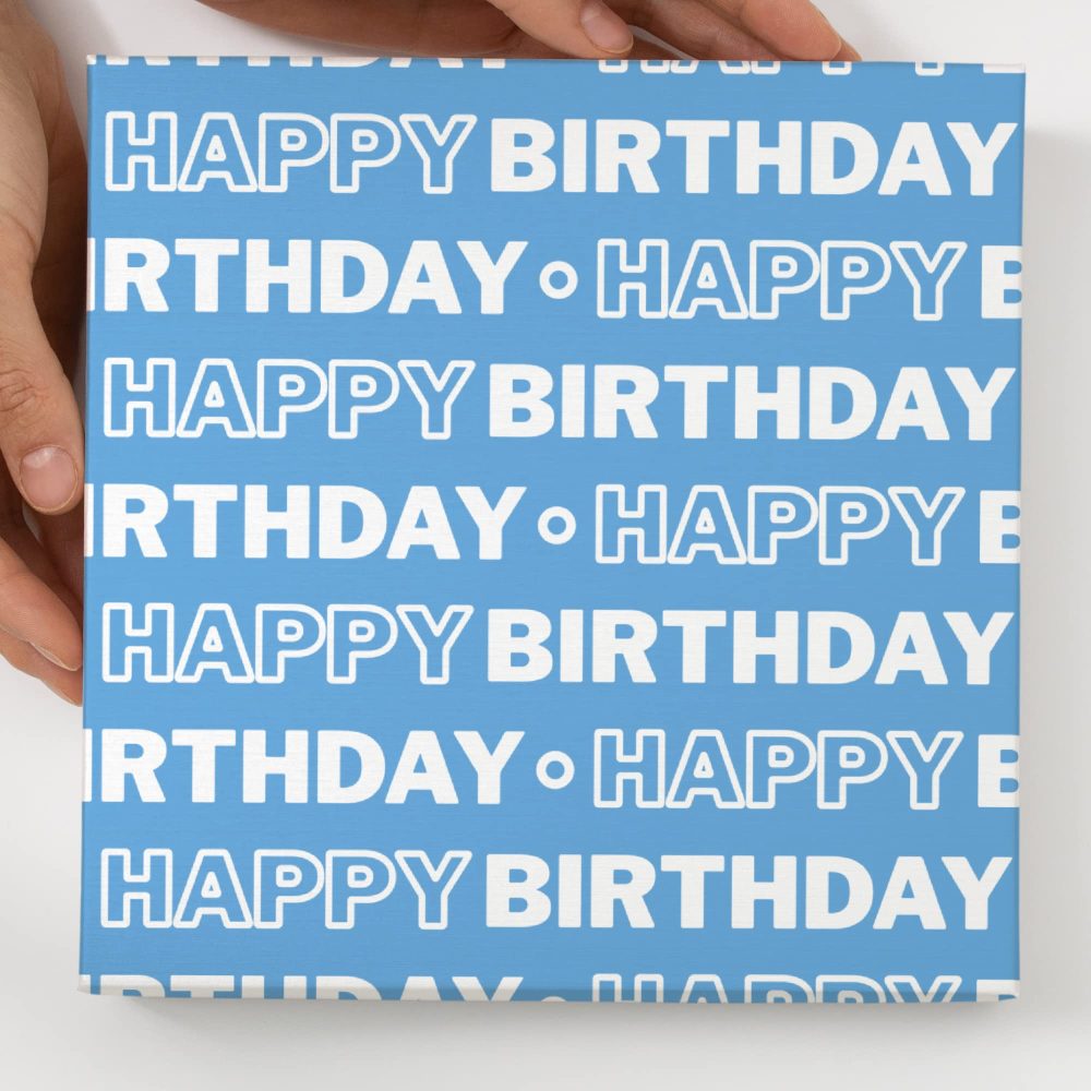 4 x Sky Blue Wrapping Paper - HUGE 84cm x 60cm Eco Friendly Recyclable Premium Manchester City Coventry Birthday Gift Wrap (4 Sheets & 4 Tags) - Image 7
