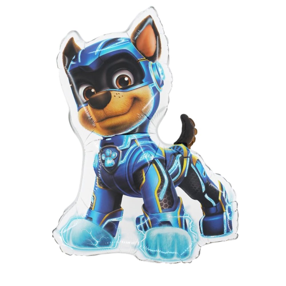 Toyland® 71cm (28") Paw Patrol Mighty Pup Chase Shaped Character Foil Balloon - Kids Party Balloons