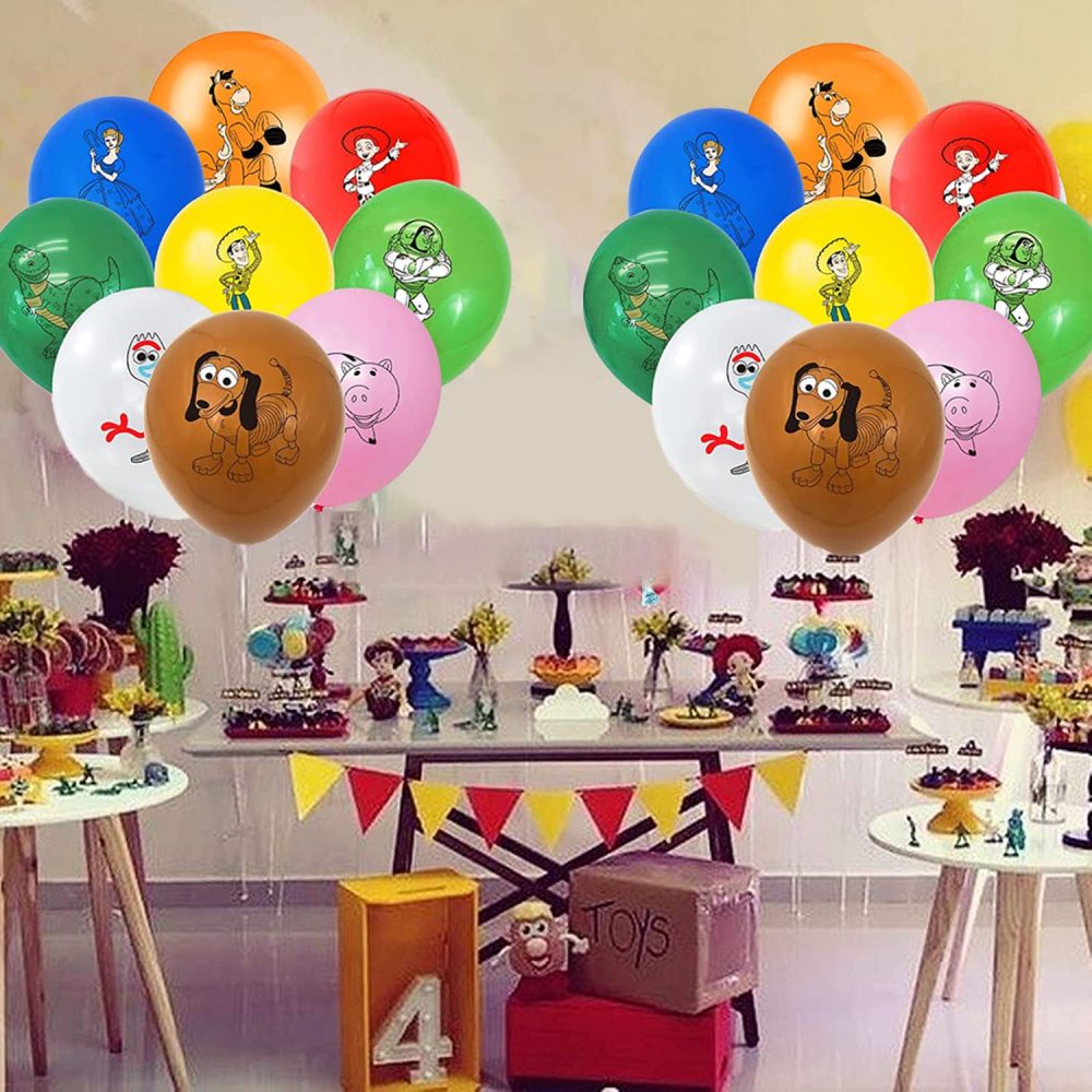 Birthday Party Decorations 18Pcs Toy Balloons Theme Party Balloons for Kids Birthday Party Favor - Image 2