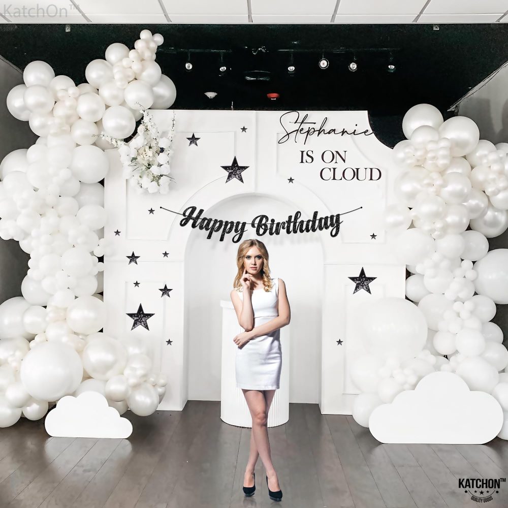 White Balloons, 130PCS White Balloon Arch Kit, 18 12 10 5 Inch White Latex Balloon Garland, Matte White Party Balloons for Birthday Baby Shower Wedding Party Decorations - Image 3