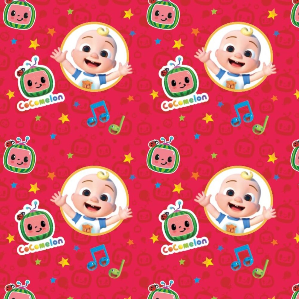 Danilo Promotions Limited Cocomelon 4 Metres Wrapping Paper, Gift Wrap Roll 4metres x 70cm Opened. Cocomelon Officially Licensed Product, Responsibly Sourced, FSC Multi-Colour - Image 3