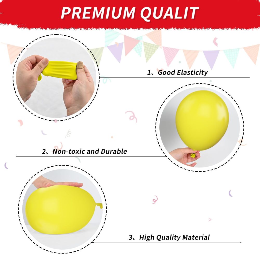 Red Yellow Blue Balloons, Toy Inspired Story Balloons, Dog Paw Cow Print Balloons Blue Cloud Ballons for Carnival Circus Cartoon Hero Theme Birthday Boys Baby Shower Party Decorations - Image 6