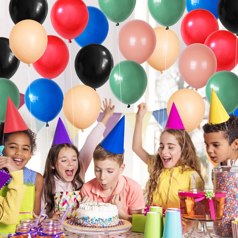 Sage Green Balloons 84Pcs, 18 Inch 12 Inch 5 Inch Sage Green Party Balloons, Matte Sage Green Latex Balloons for Green Theme Party Birthday Baby Shower Jungle Safari or Christmas Decorations - Image 3