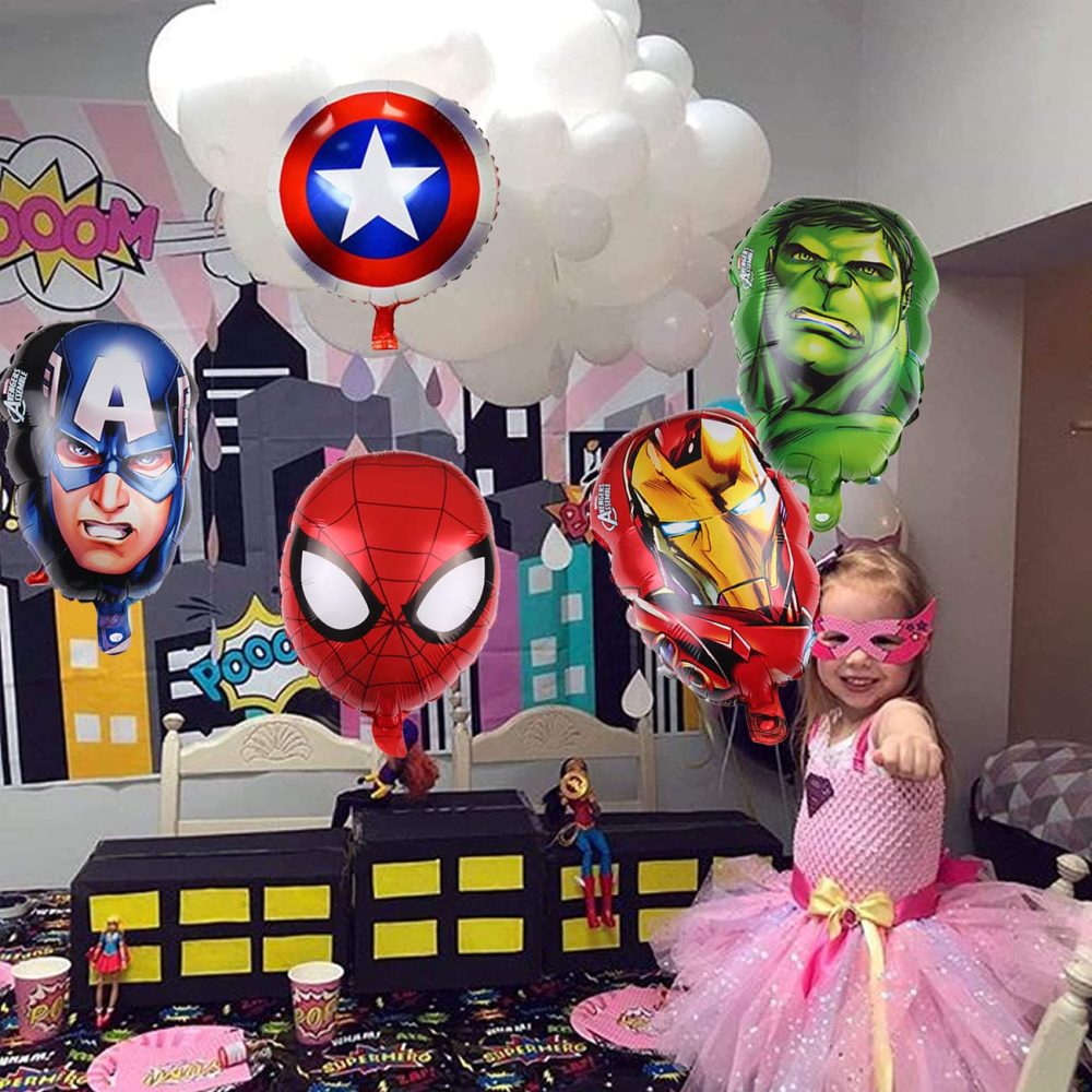 Party Supplies 5 pcs Tomicy Theme Balloons Party Decoration Balloons for Boys Girls Birthday Party Decorations Baby Shower Anniversaries Decor Supplies - Image 7