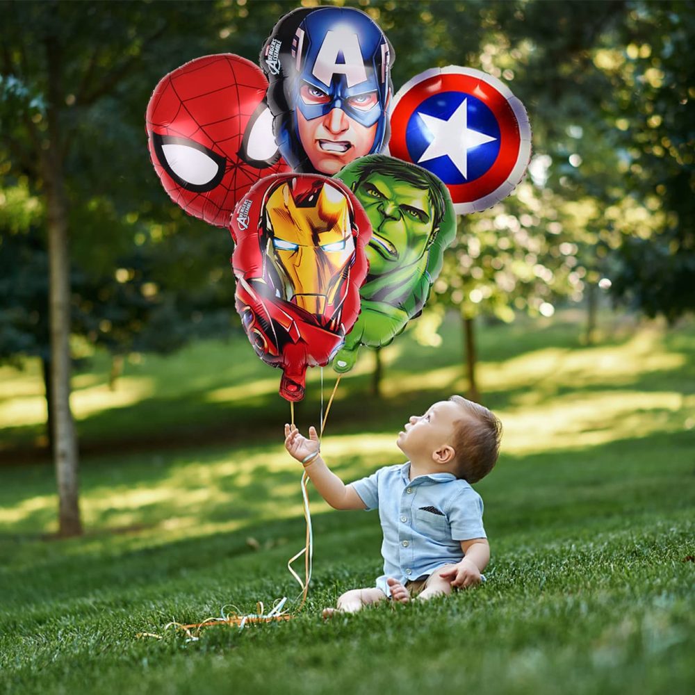 Party Supplies 5 pcs Tomicy Theme Balloons Party Decoration Balloons for Boys Girls Birthday Party Decorations Baby Shower Anniversaries Decor Supplies - Image 3