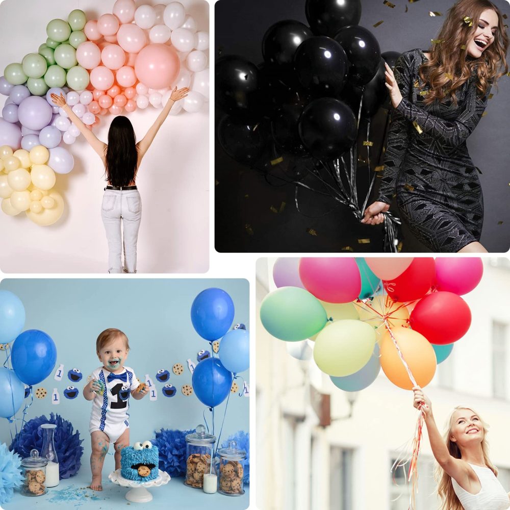 Sage Green Balloons 84Pcs, 18 Inch 12 Inch 5 Inch Sage Green Party Balloons, Matte Sage Green Latex Balloons for Green Theme Party Birthday Baby Shower Jungle Safari or Christmas Decorations - Image 4