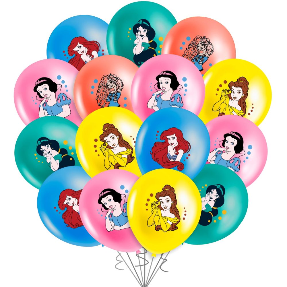 GZ1 30PCS Birthday Decoration, Princess Latex Balloons, Balloon, Kids Birthday Balloon Set, Birthday Party, for Kids Birthday Party