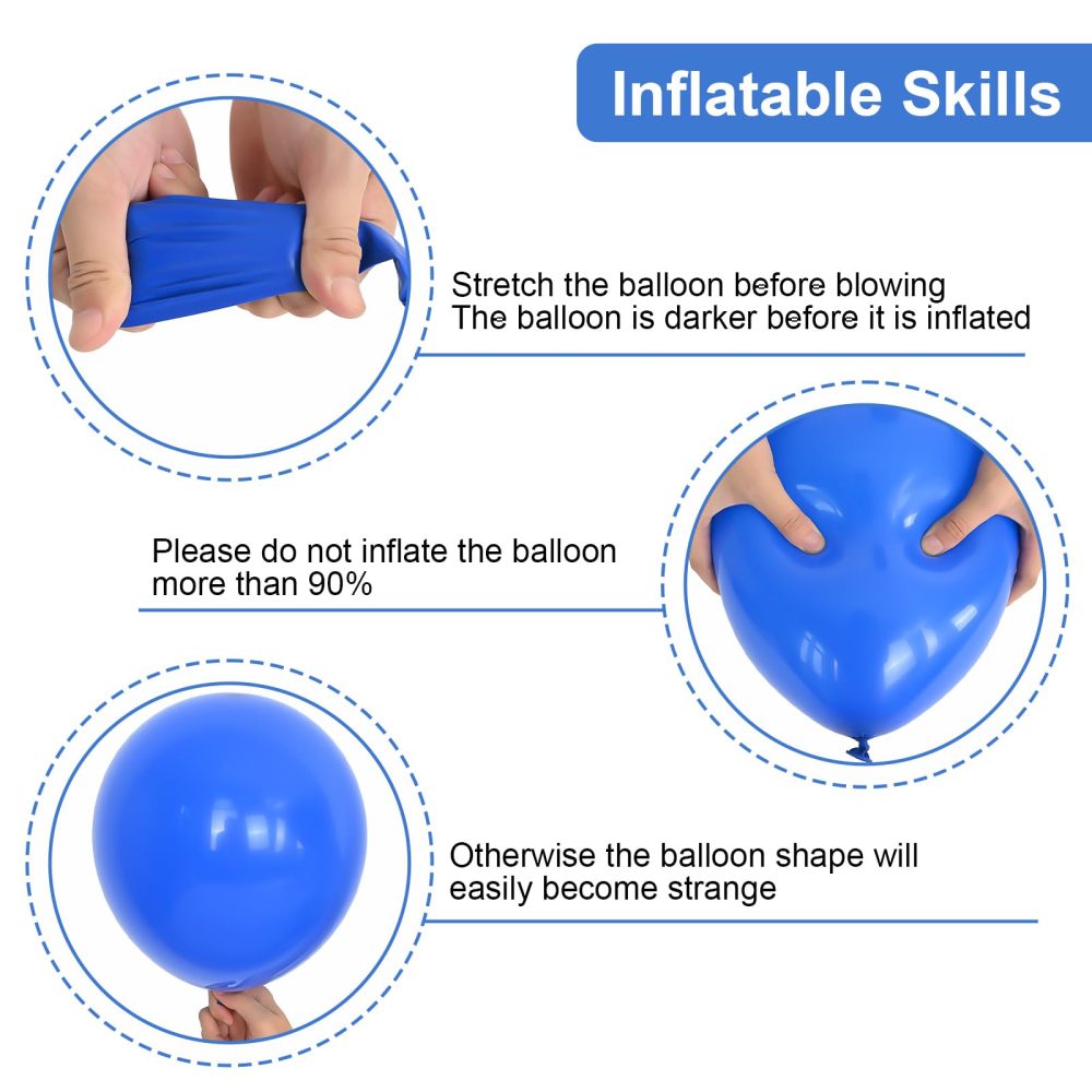 Dog Paw Balloons,12 Inch Blue Red Balloons 50Pcs Paw Print Balloons with Blue Red Yellow Green Balloons for Boys Birthday Baby Shower Dog Birthday Party Decoration - Image 2