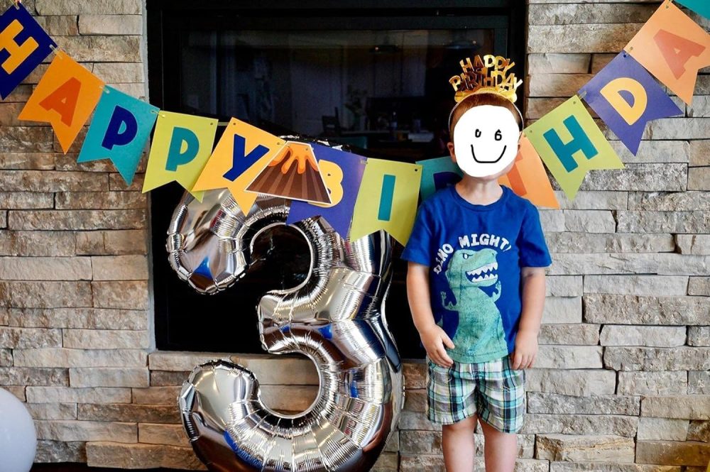40 Inch Large Foil Number 1 Balloons Silver Big Mylar Helium Balloon Birthdays Party Decorations Supplies(Silver 1) - Image 2