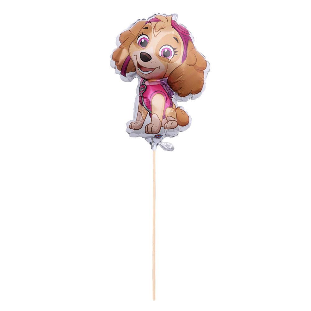 Toyland® Pack Of 20 - Assorted Paw Patrol Character Mini Balloons - Sticks And Cups Included - Birthday Party Decorations - Image 4