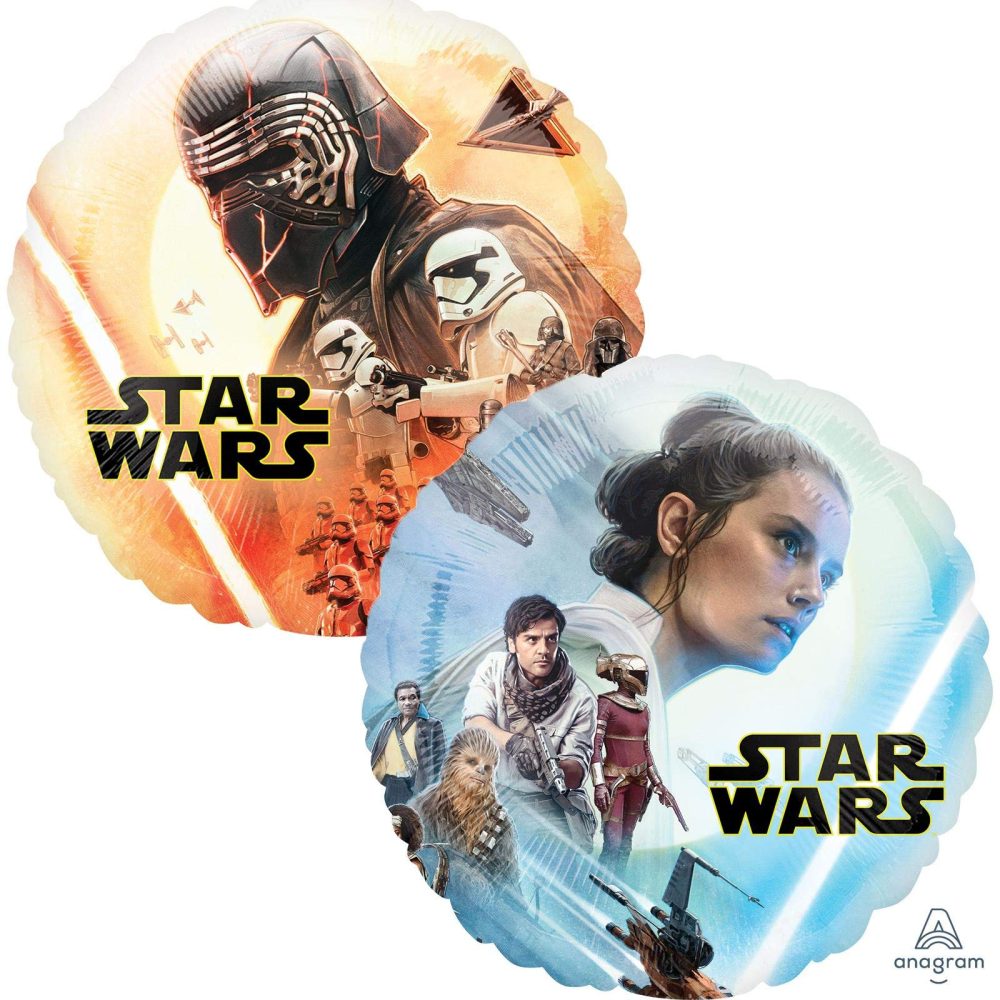 (PKT) Star Wars Episode 9 Rise of Skywalker Standard HX Foil Balloon S60