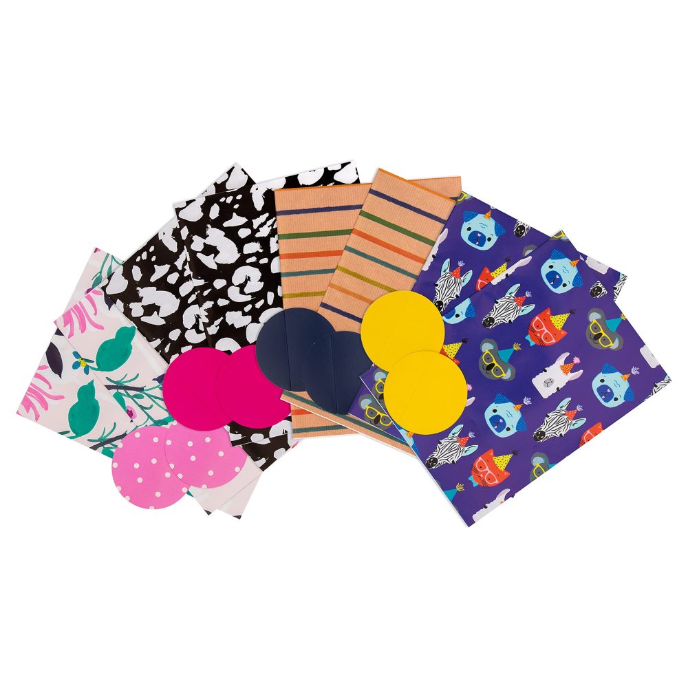 Hallmark Any Occasion Wrapping Paper and Gift Tag Pack Bundle - 8 Sheets and 8 Tags in 4 Designs - Image 6