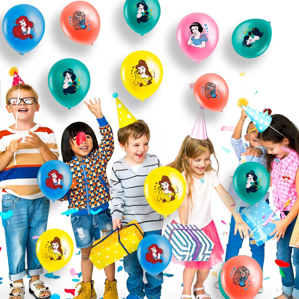 GZ1 30PCS Birthday Decoration, Princess Latex Balloons, Balloon, Kids Birthday Balloon Set, Birthday Party, for Kids Birthday Party - Image 6