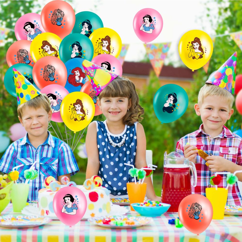 GZ1 30PCS Birthday Decoration, Princess Latex Balloons, Balloon, Kids Birthday Balloon Set, Birthday Party, for Kids Birthday Party - Image 3