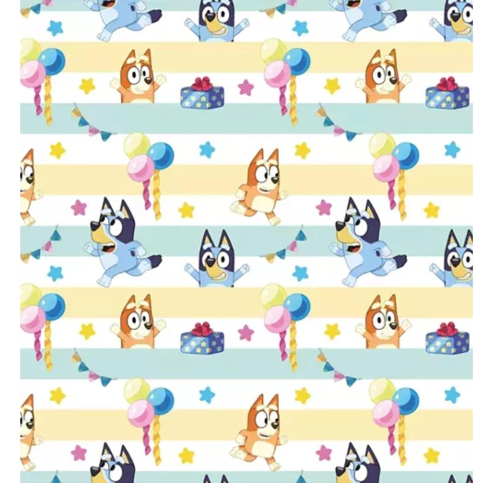 Danilo Promotions Ltd Bluey Wrapping Paper 2M Roll Wrap - Bluey Gift Wrap - Image 2