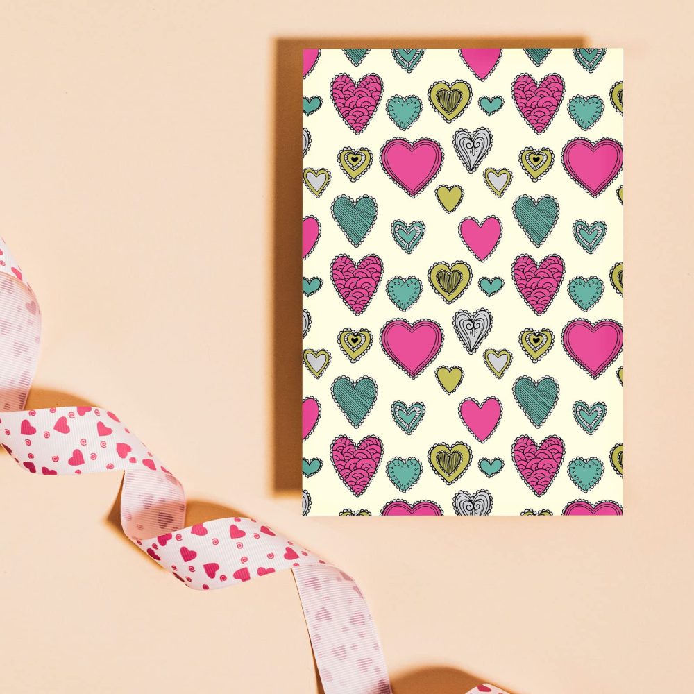 Wrapping Paper,Birthday Wrapping Paper Jumbo Size 85 * 60cm,4 Sheets Happy Birthday Paper With 4 Pink Bows,2 Birthday Cards,4 Gift Tags,Gift Wrap Pack For Girls Boys Women Men Kids - Image 7