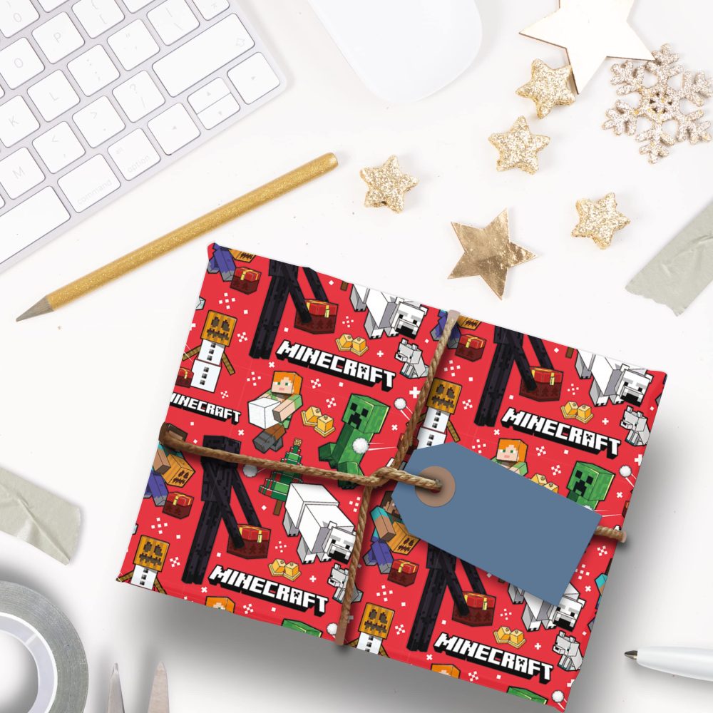 Danilo Promotions Christmas Wrapping Paper, 4 Sheet Tag for Gift Wrap, Multi - Image 2
