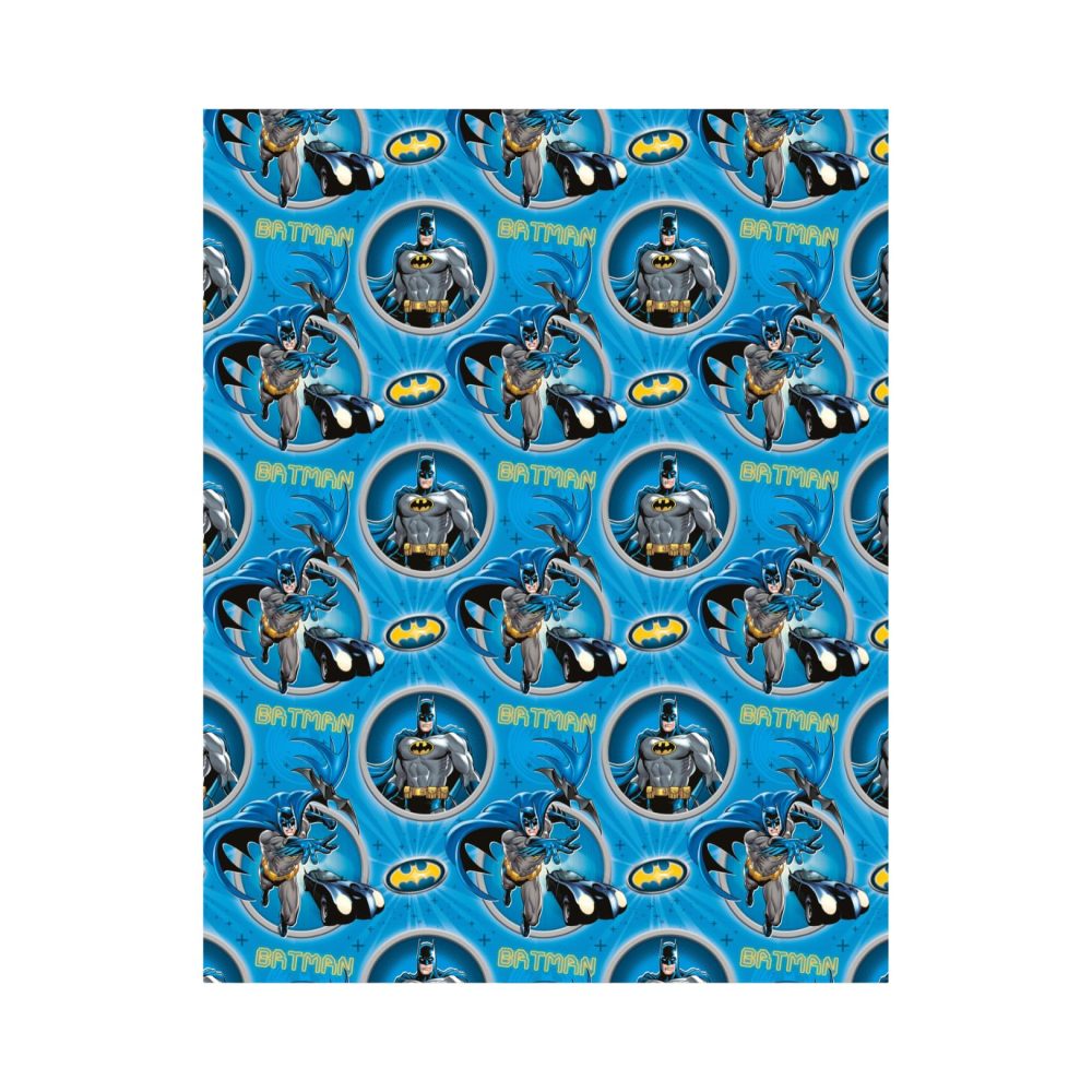 Danilo Promotions Limited Warner Bros 4 Metres Wrapping Paper, Gift Wrap Roll 4metres x 70cm Opened. Warner Bros Officially Licensed Product, Responsibly Sourced, FSC Multi-Colour