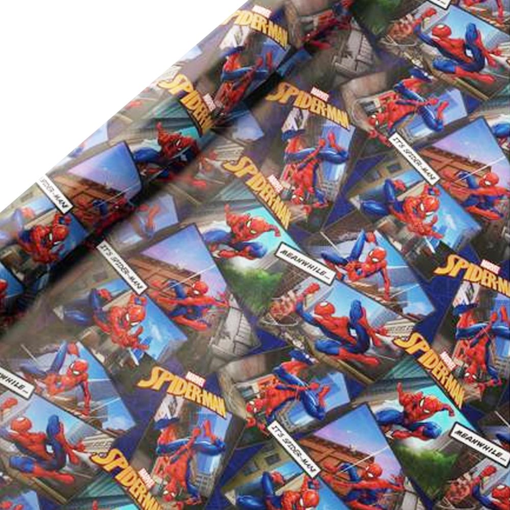 Spiderman Birthday Wrapping Paper 3 x 2M Rolls Gift Wrap - Spiderman 8007 - Image 2