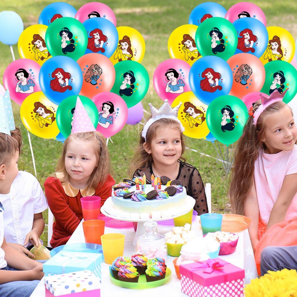 GZ1 30PCS Birthday Decoration, Princess Latex Balloons, Balloon, Kids Birthday Balloon Set, Birthday Party, for Kids Birthday Party - Image 4