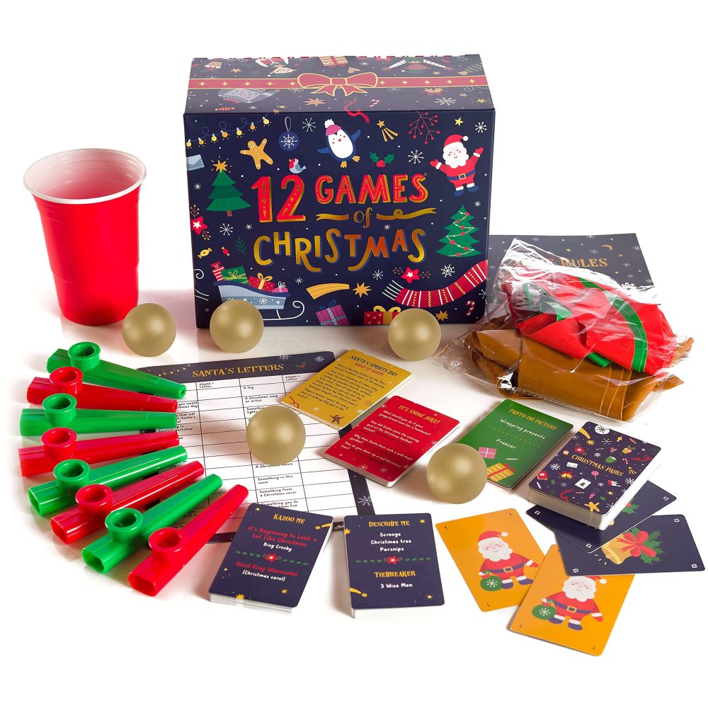 12 Games of Christmas - Family Board Game, Fun Christmas Games for Families, Kids, Adults - Perfect Christmas Eve Box Fillers, Stocking Fillers for a Festive Christmas Party - Image 6