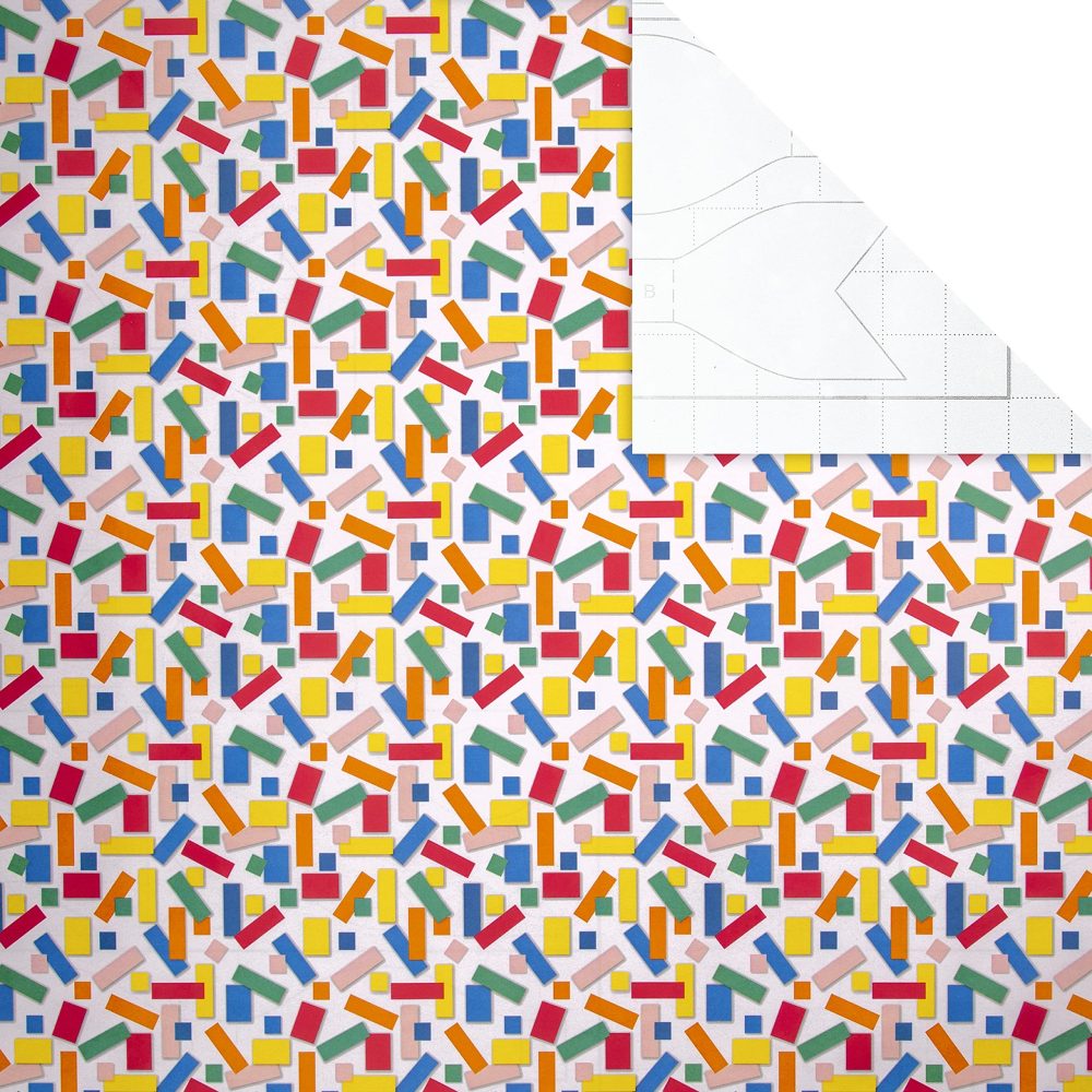 Hallmark Multi Occasion Wrapping Paper Bundle - 3 Rolls in 3 Bright Designs - Image 4