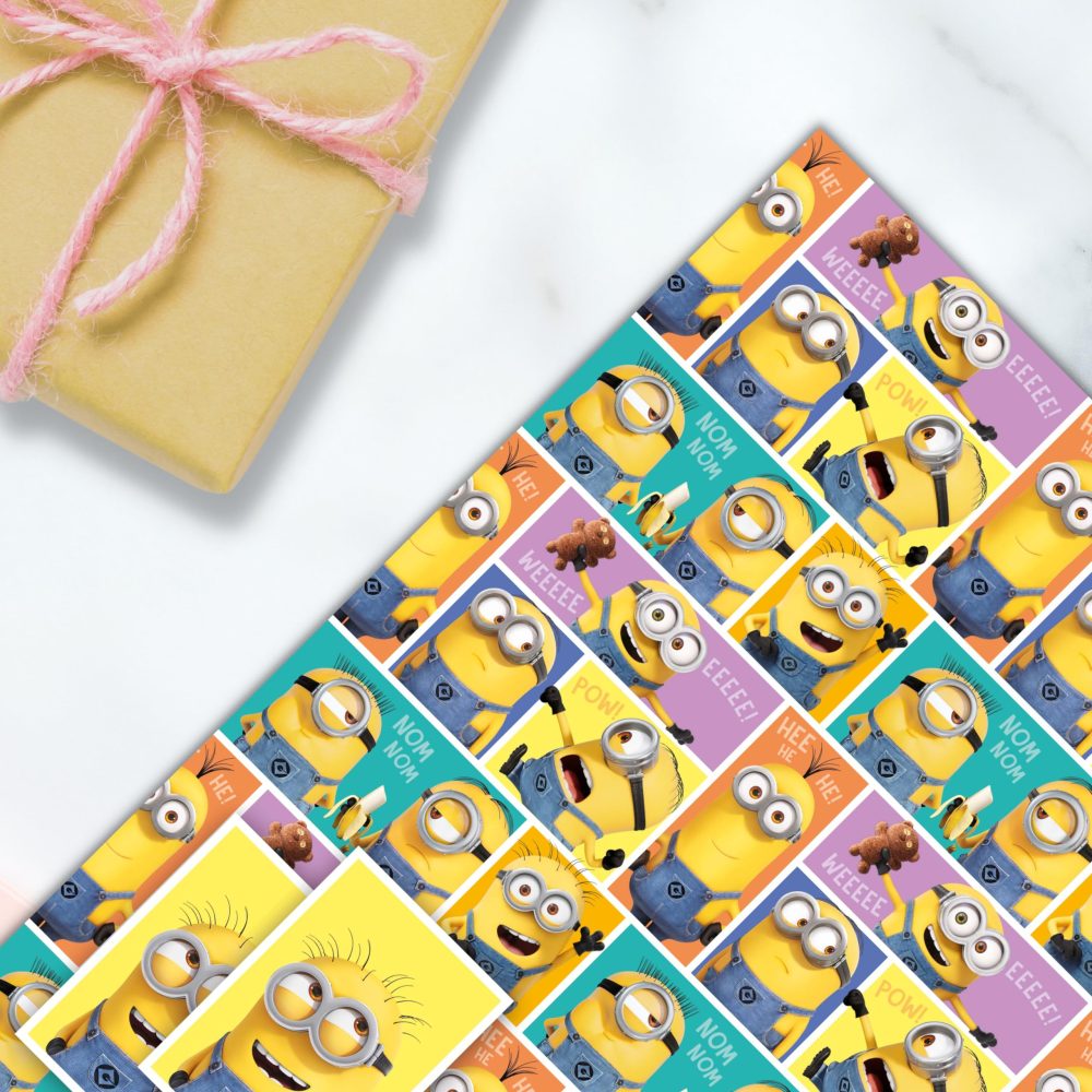 Despicable Me Wrapping Paper, Despicable Me Gift Wrap - Image 5