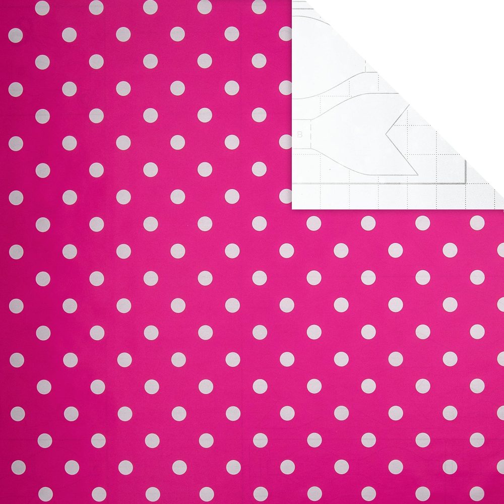 Hallmark Wrapping Paper, Roll Wrap, Pack of 6, 4 Colours, Pink, Yellow, Blue, Black, Polka Dot and Zig Zags, 2M Each - Image 6