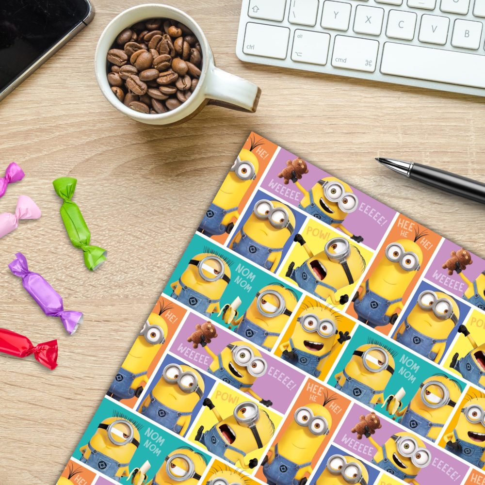 Despicable Me Wrapping Paper, Despicable Me Gift Wrap - Image 4