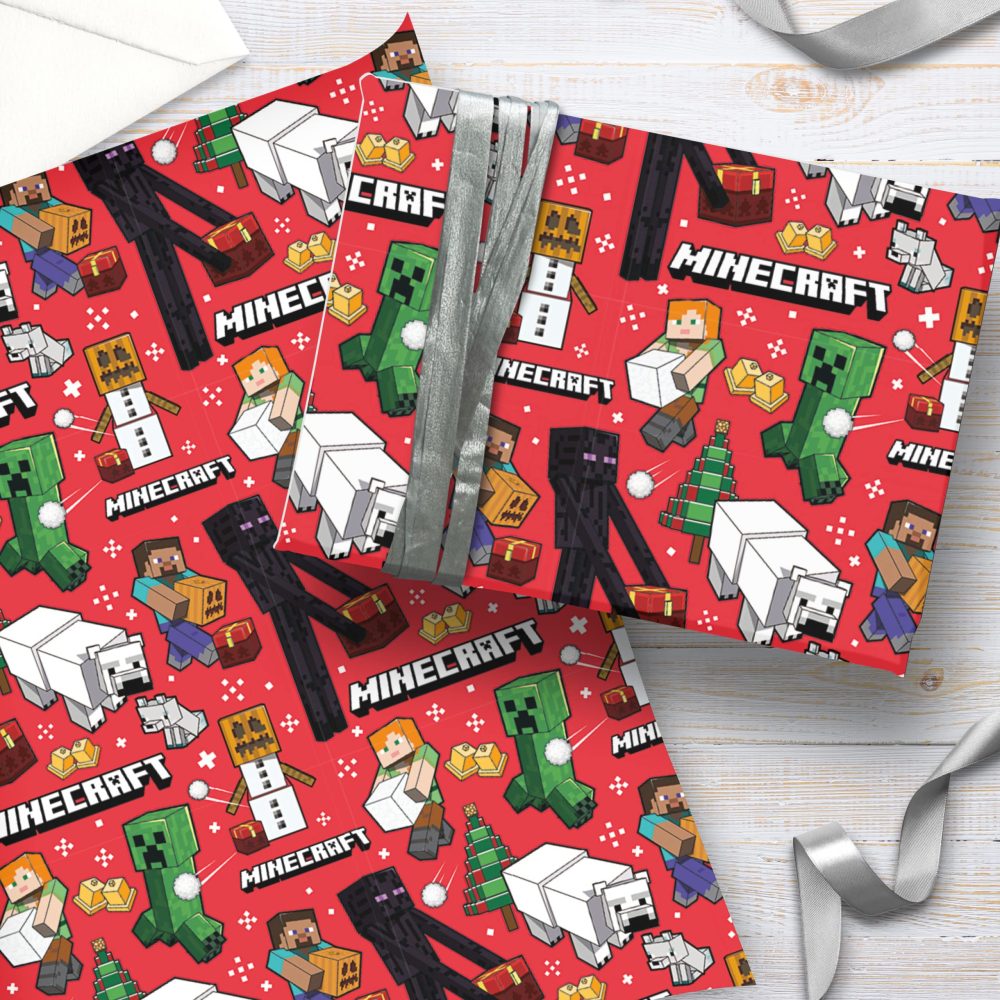 Danilo Promotions Christmas Wrapping Paper, 4 Sheet Tag for Gift Wrap, Multi - Image 4