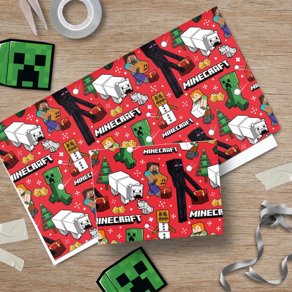 Danilo Promotions Christmas Wrapping Paper, 4 Sheet Tag for Gift Wrap, Multi - Image 3
