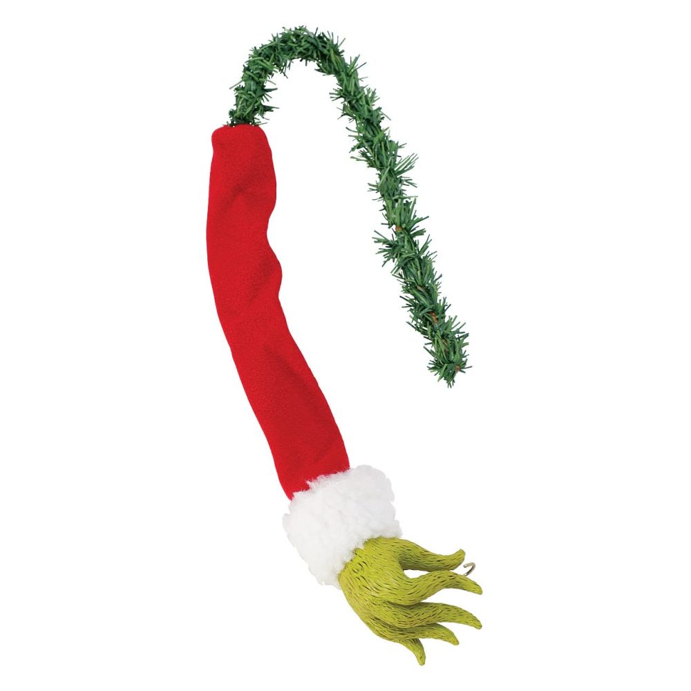 Christmas Tree Decorations Gifts - Christmas Tree Topper, Elf Head/Arm/Leg for Christmas Tree Stole Elf Stuffed Leg Stuck Tree Topper Garland Ornaments - Image 2