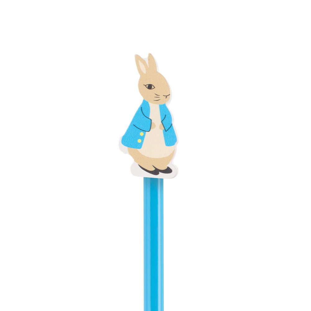 Orange Tree Toys 9 x Peter Rabbit Novelty Pencils for Kids - Wooden Kids Pencils, Funky Pencils for Children - Bulk Pencils for Party Bags, Easy Grip Pencils for Kids, Toddlers, Pack of Pencils - Image 5