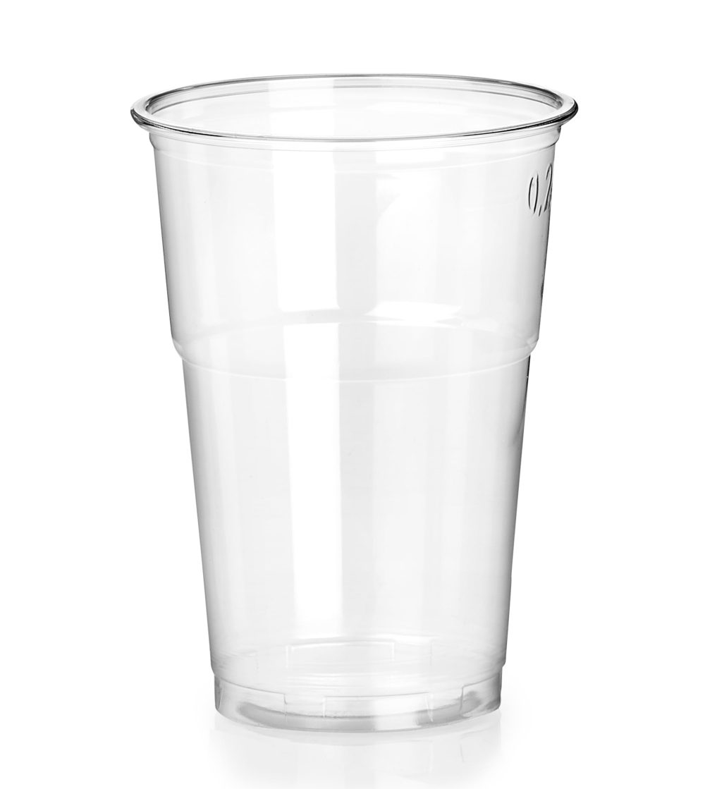 Signature Packaging - Disposable Plastic Party Cups - 300ml - 50 Pack - Heavy Duty - Image 2