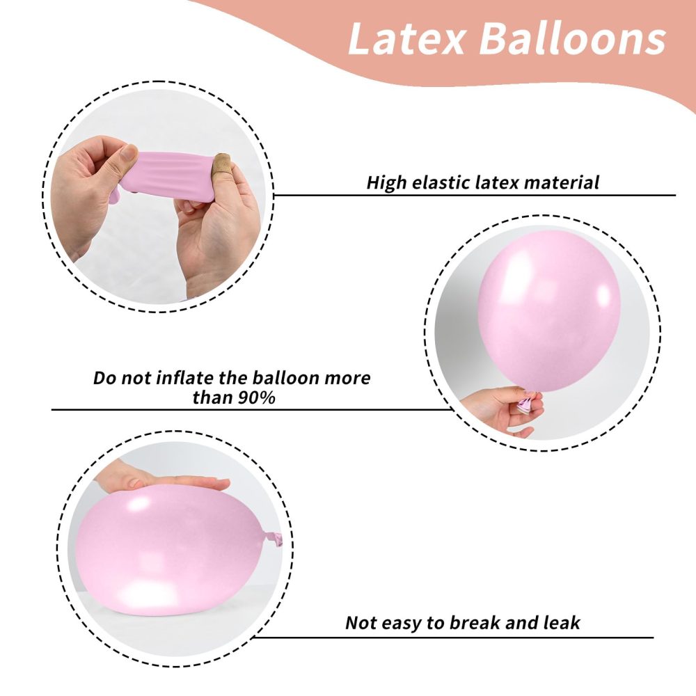 Cow Print Balloons, 52 PCS 12 Inch Maca Pink Brown Rose Gold Cow Balloons Helium Latex Balloons for Birthday Baby Shower Cow Print Party Cowgirl Rodeo Party Farm Party Decorations Supplies - Image 6