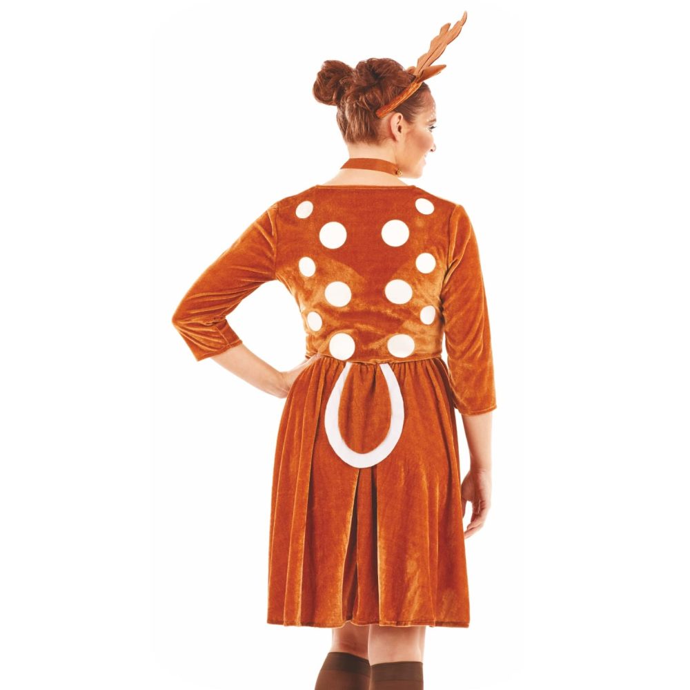 Fun Shack Reindeer Costume Adult, Christmas Fancy Dress Adults, Reindeer Fancy Dress, Reindeer Outfit Adult Christmas Costume Medium - Image 5