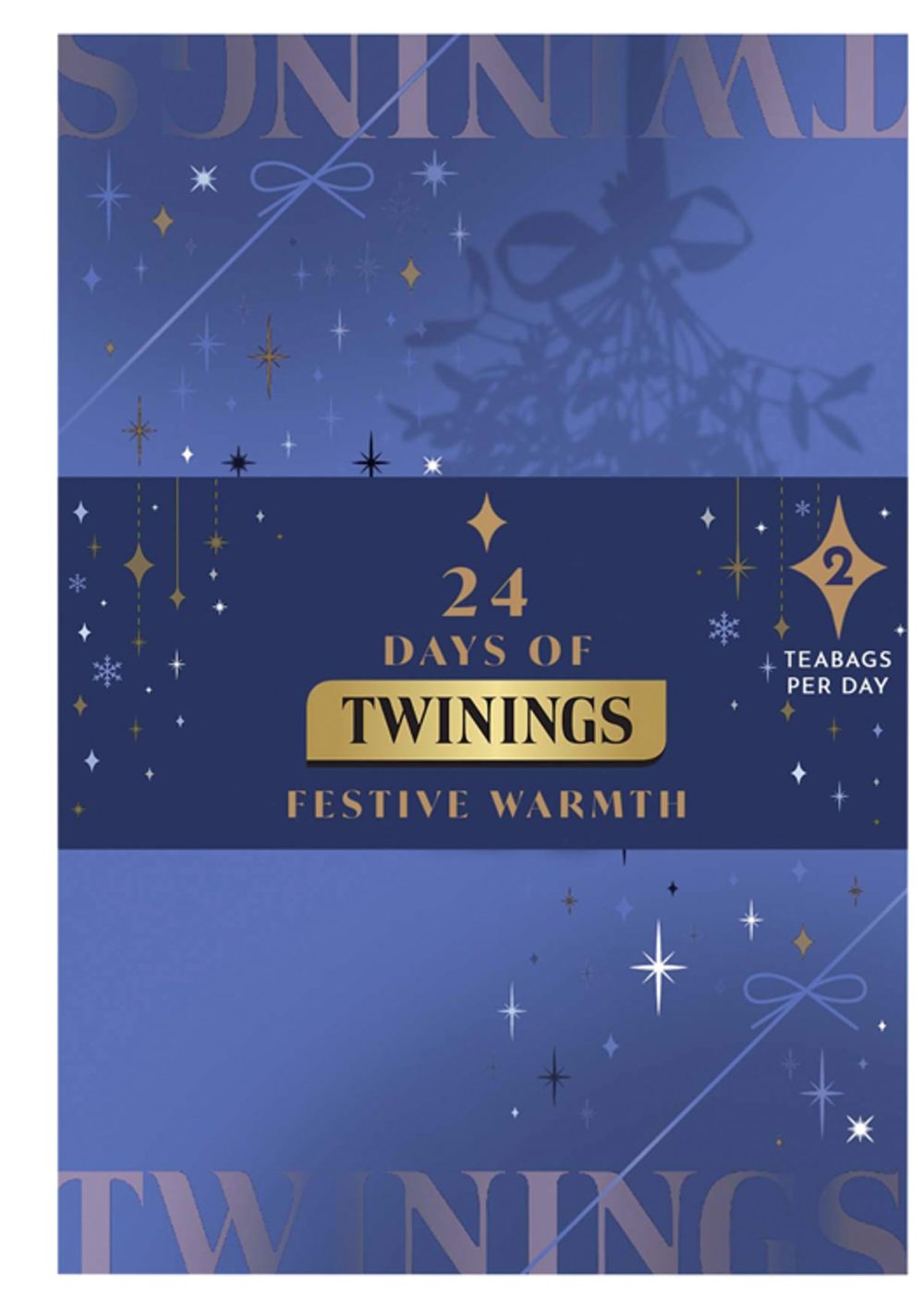 Twinings Luxury Advent Calendar 2024 Premium Tea Selection | Ideal Secret Santa Christmas Gift Idea For Women & Men | 48 Tea bags | 24 Delightful Green & Herbal Infusion Tea Bags