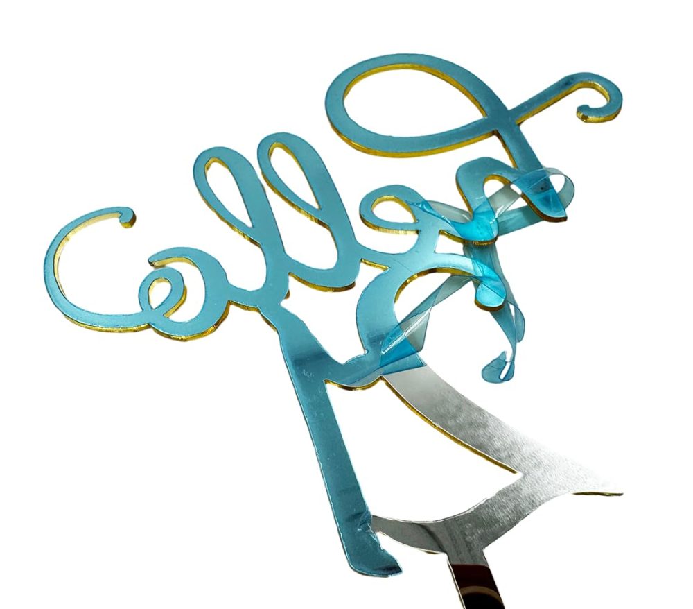 Hello 21 Birthday Cake Toppers-Gold Acrylic, Twenty-one Cake Topper, 21 cake topper, 21th birthday decorations, 21th Birthday Cake Topper, 21 Decorations for Cake, 21 Birthday Decorations - Image 2