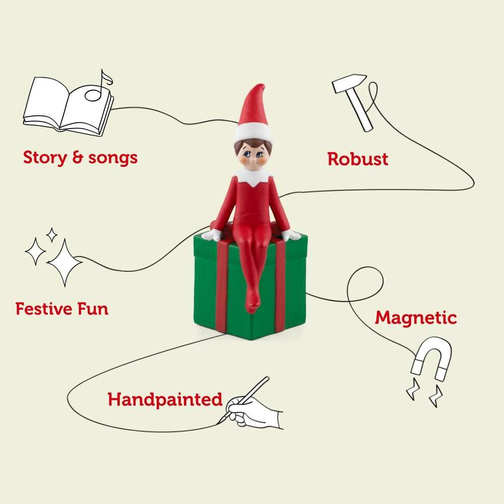 tonies The Elf on the Shelf Audio Character, audiobooks for children, songs for children, Christmas Stories, for use with Toniebox - Image 5