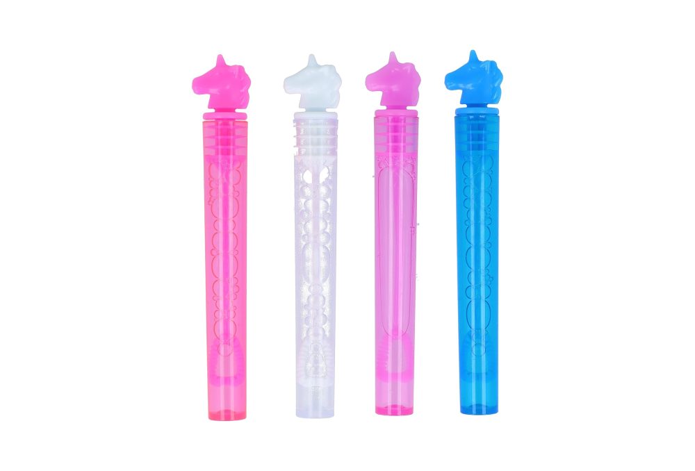Henbrandt Unicorn Party Bubble Tubes with Wand (Pack of 12) Children's 4ml Party Bubbles Loot Bag Fillers Summer Games for Boys and Girls Kids Party Bags - Image 6