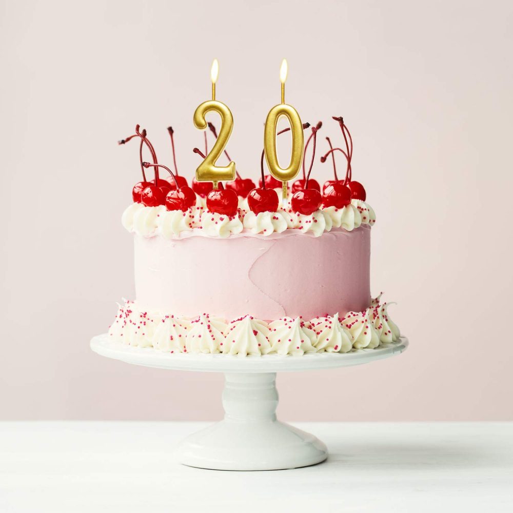 BBTO 10 Pieces Birthday Cake Numeral Candles Number 0-9 Glitter Cake Topper Decoration and 10 Pieces Spiral Cake Candles with Holders for Birthday Wedding Cake Decorations, Total 20 Pieces (Gold) - Image 6