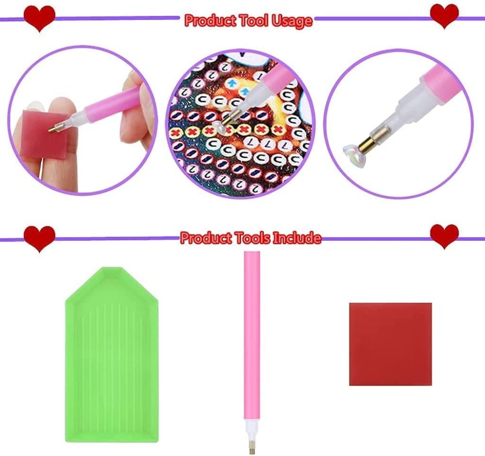 DairyDing DIY 5D Christmas Snowman Diamond Painting Kits Hanging Sign Wall Art Sign Special Shaped Diamond Art Suncatcher Window Hanging Ornament Window Pendants for Adults Home Garden Wall Door - Image 2