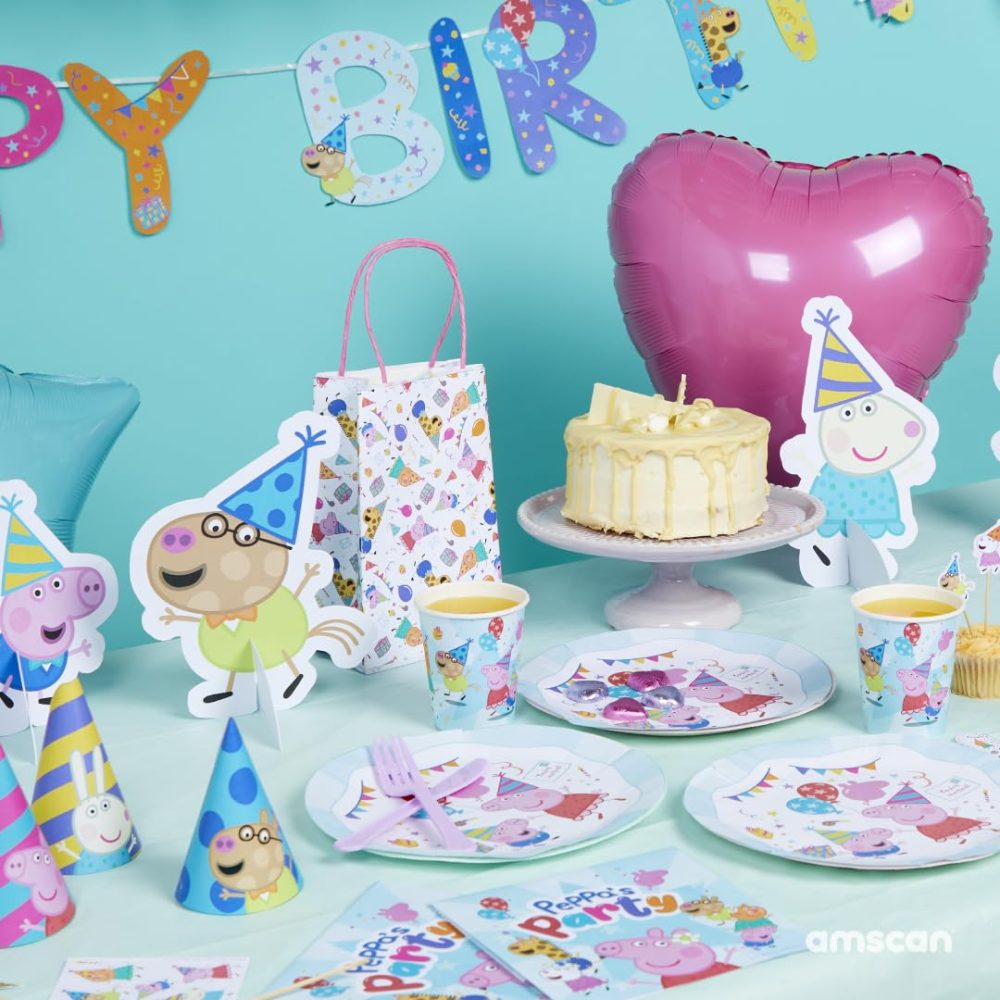 Amscan 9918346 - Peppa Pig Kids Birthday Party Candles on Wooden Picks - 7 Pack - Image 3