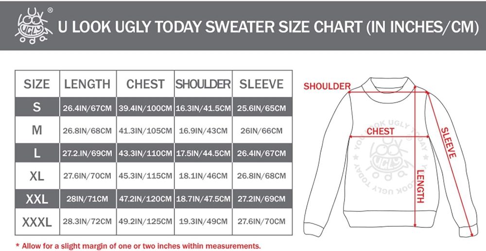 U Look Ugly Today Men's Christmas Jumpers Pullover Sweater, Home Alone Holiday Hijinks, L - Image 2