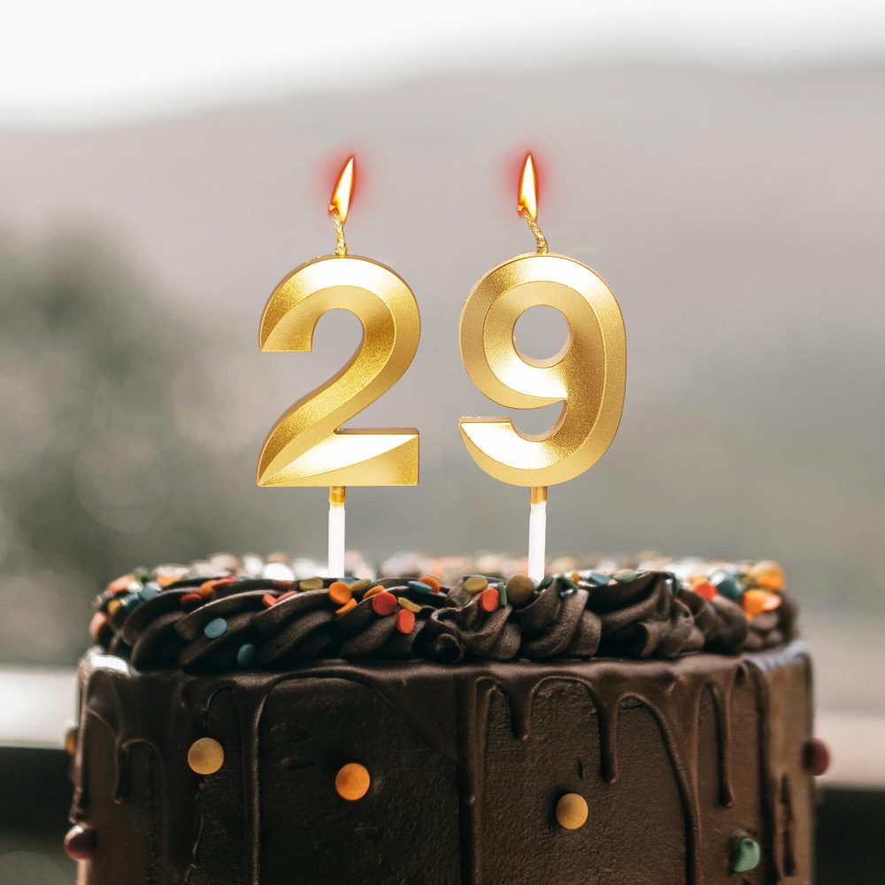 Gold 80th Birthday Candles Number 80 Candles for Birthday Cake, Gold 80 Birthday Candles 80th Candles for Cake, 80th Birthday Cake Candles Cake Toppers for 80 Year Old Women Men Gold - Image 4