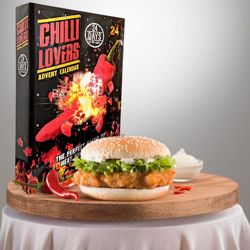 Chilli Advent calendar 2024-24 Days Chilli Sauce - Hot Sauce Advent Calendar 2024 - Christmas Food Advent Calendar Men Women Vegan Vegetarian - Advent calendar 2024 Christmas Adults - Image 6