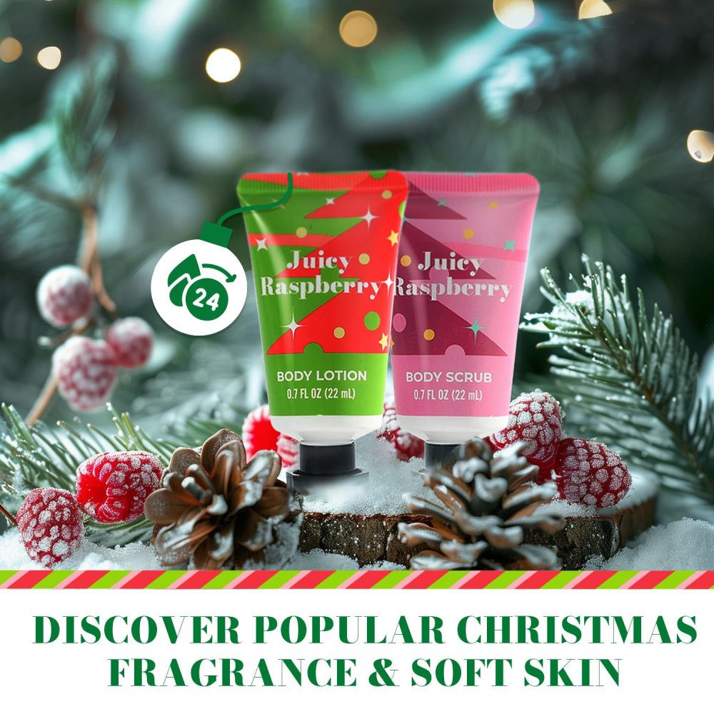 Advent Calendar 2024, 24pc Christmas Spa Gifts Set for Women, Hand Cream, Lotions, Bubble Baths,Christmas Tree Bomb Skincare Christmas Gift for Mum Ladies - Image 4
